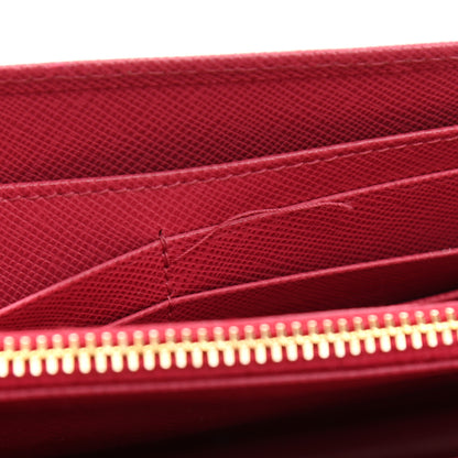 Prada Saffiano Metal Mini Crossbody Wallet Peonia 11 of 11