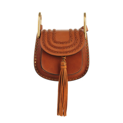 Chloe Calfskin Mini Hudson Shoulder Bag Caramel 1 of 5