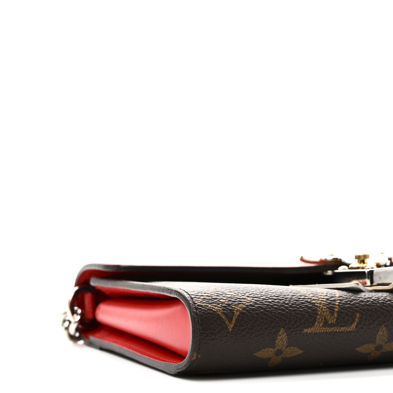 Louis Vuitton Monogram Tribal Mask Chain Wallet Rouge 7 of 8