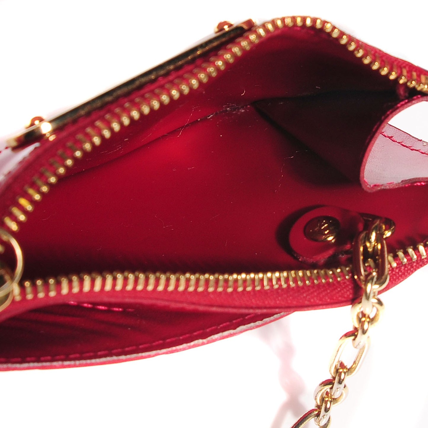 Vernis Key Pouch Pomme D'Amour