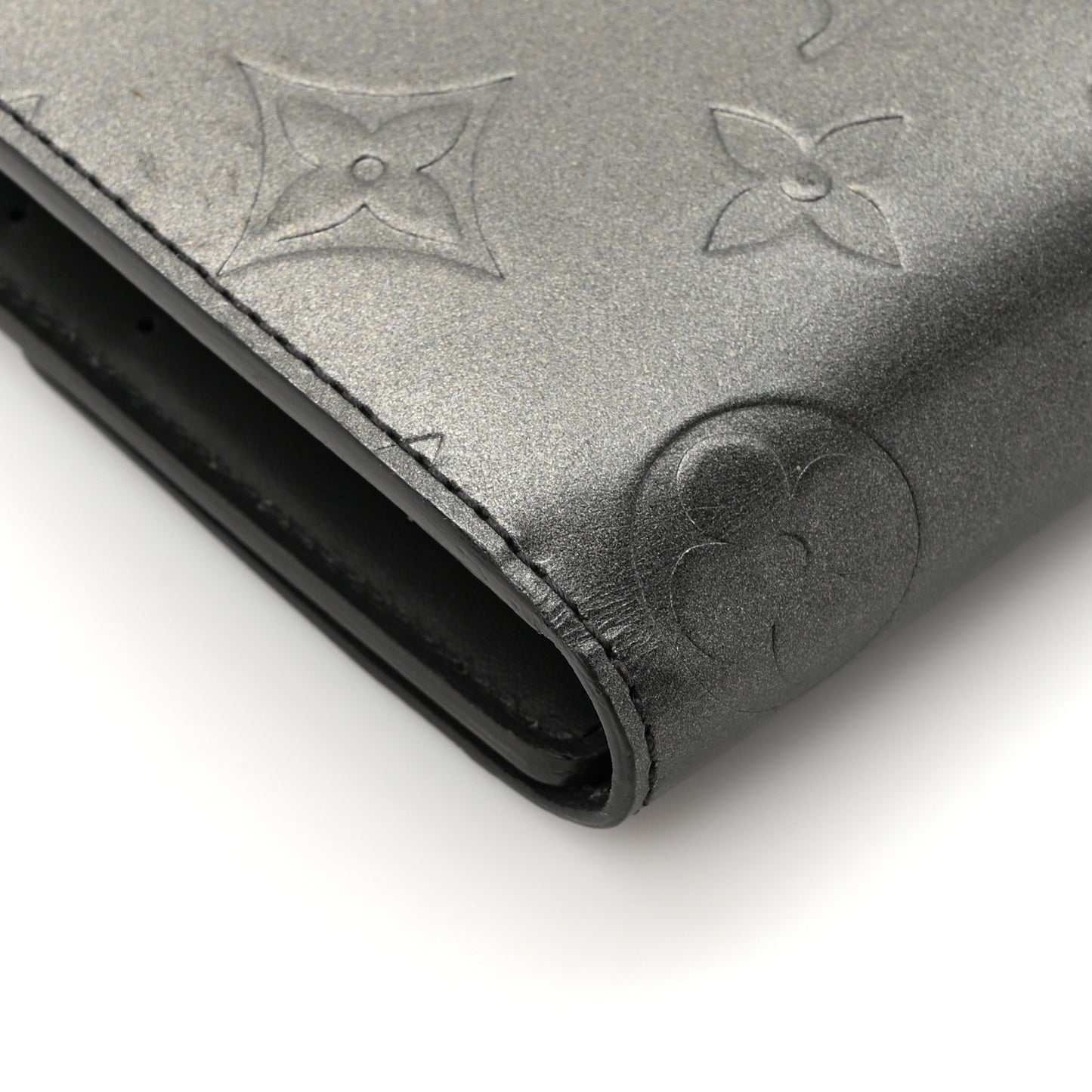 Mat Monogram Porte Tresor International Wallet Gris