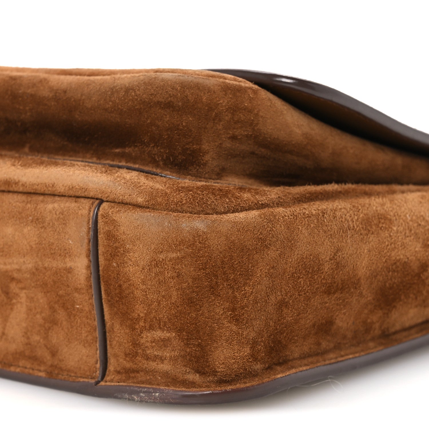 Saint Laurent Suede Besace Niki Satchel New Barley 9 of 10