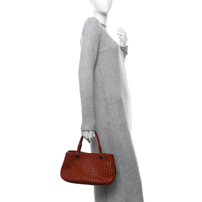 Bottega Veneta Nappa Intrecciato Woven Tote Terracota 2 of 11