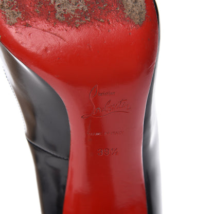Christian Louboutin Jazz Calfskin Decollete 868 100 Pumps 39.5 Black 8 of 11