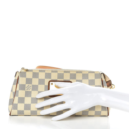 Louis Vuitton Damier Azur Eva Clutch 2 of 11