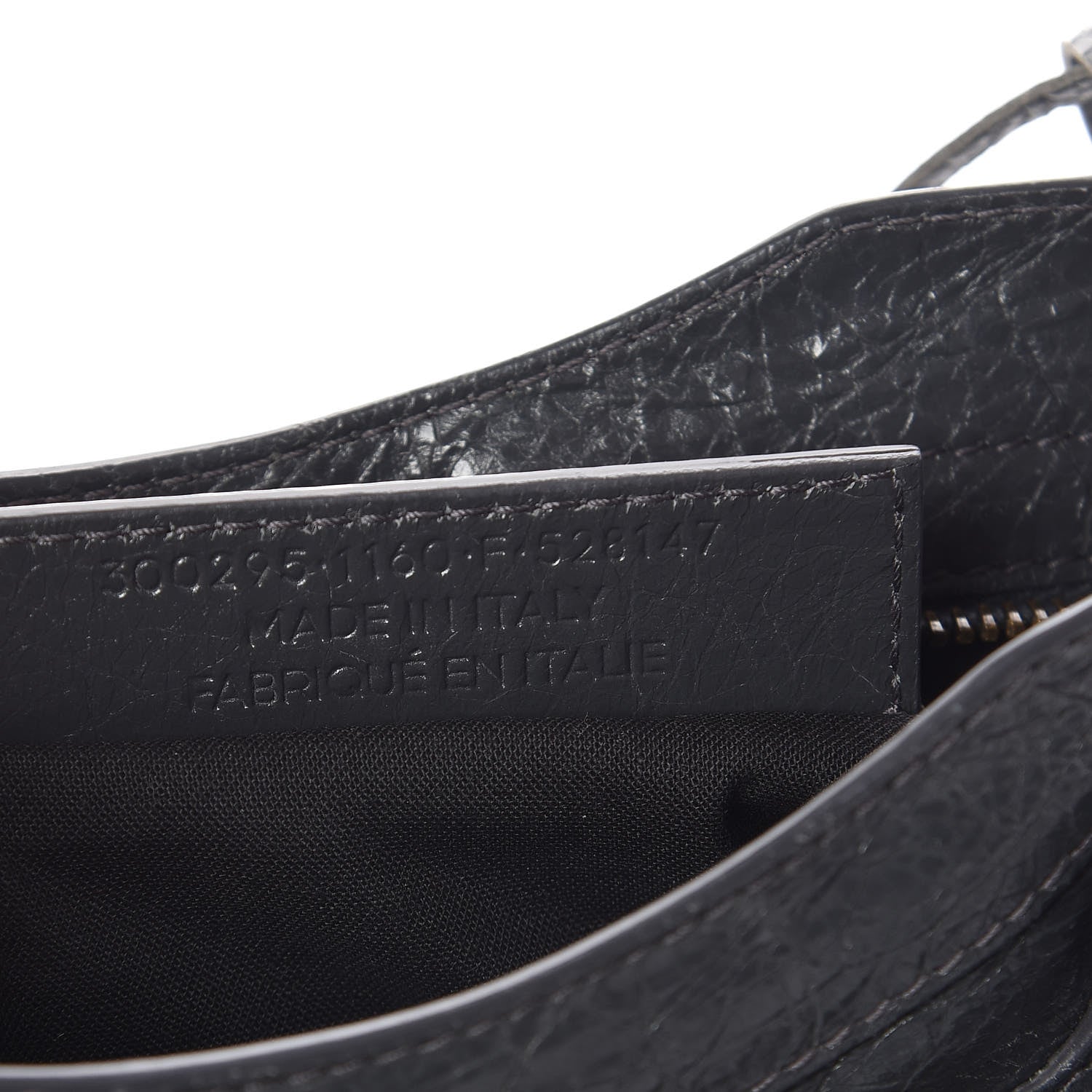 Balenciaga Agneau Classic Hardware Mini City Gris Fossile 7 of 9