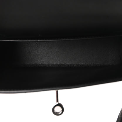 Hermes Chevre Mysore Lizard Mini Kelly Sellier Touch 20 Black Ombre 5 of 9