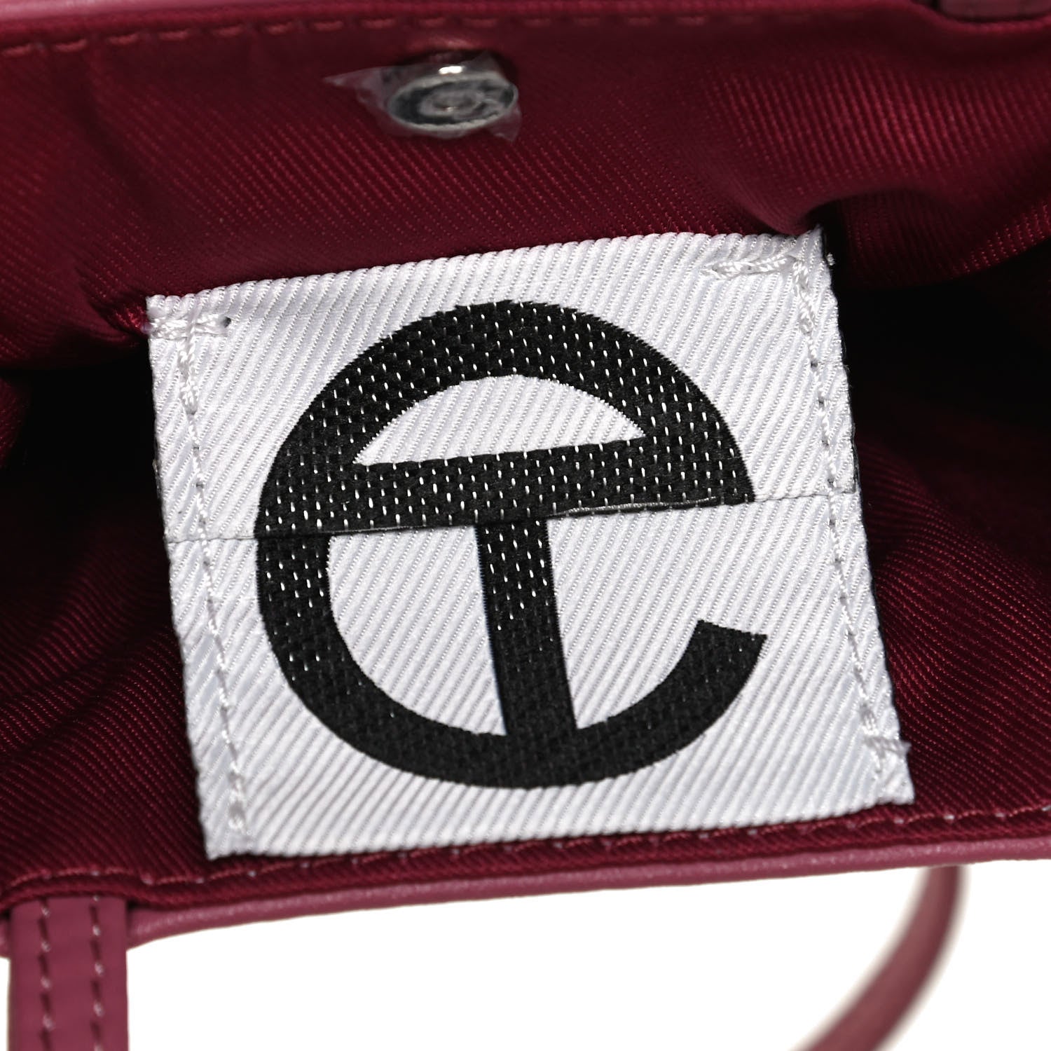 Telfar Vegan Leather Small Shopping Bag Corned Beef 6 of 10