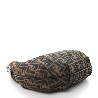 Fendi Zucca Small Chef Chain Hobo Tobacco 4 of 11