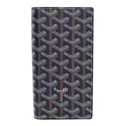 Goyard Goyardine Saint-Lambert Wallet Navy 1 of 9