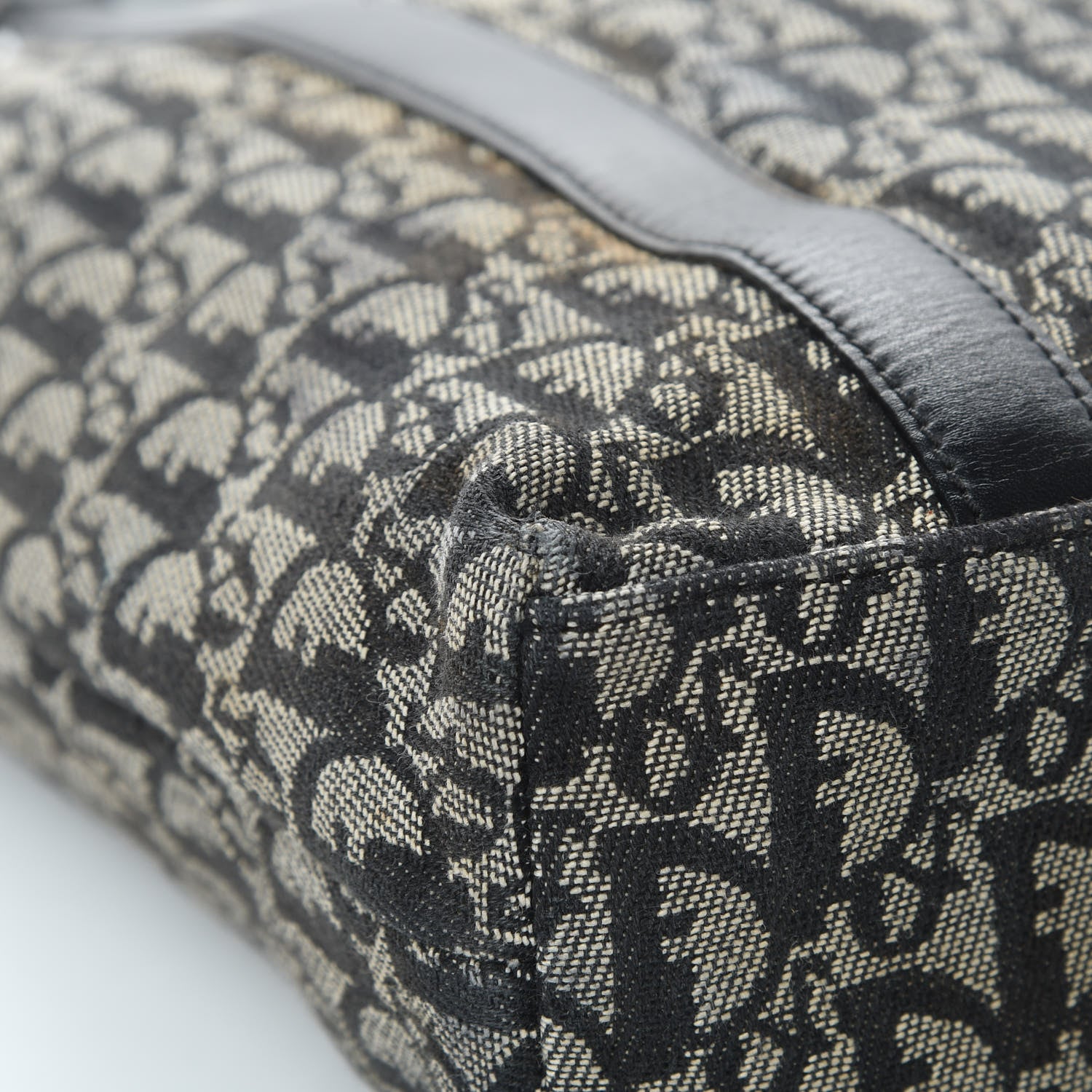Christian Dior Monogram Tote Black 11 of 15