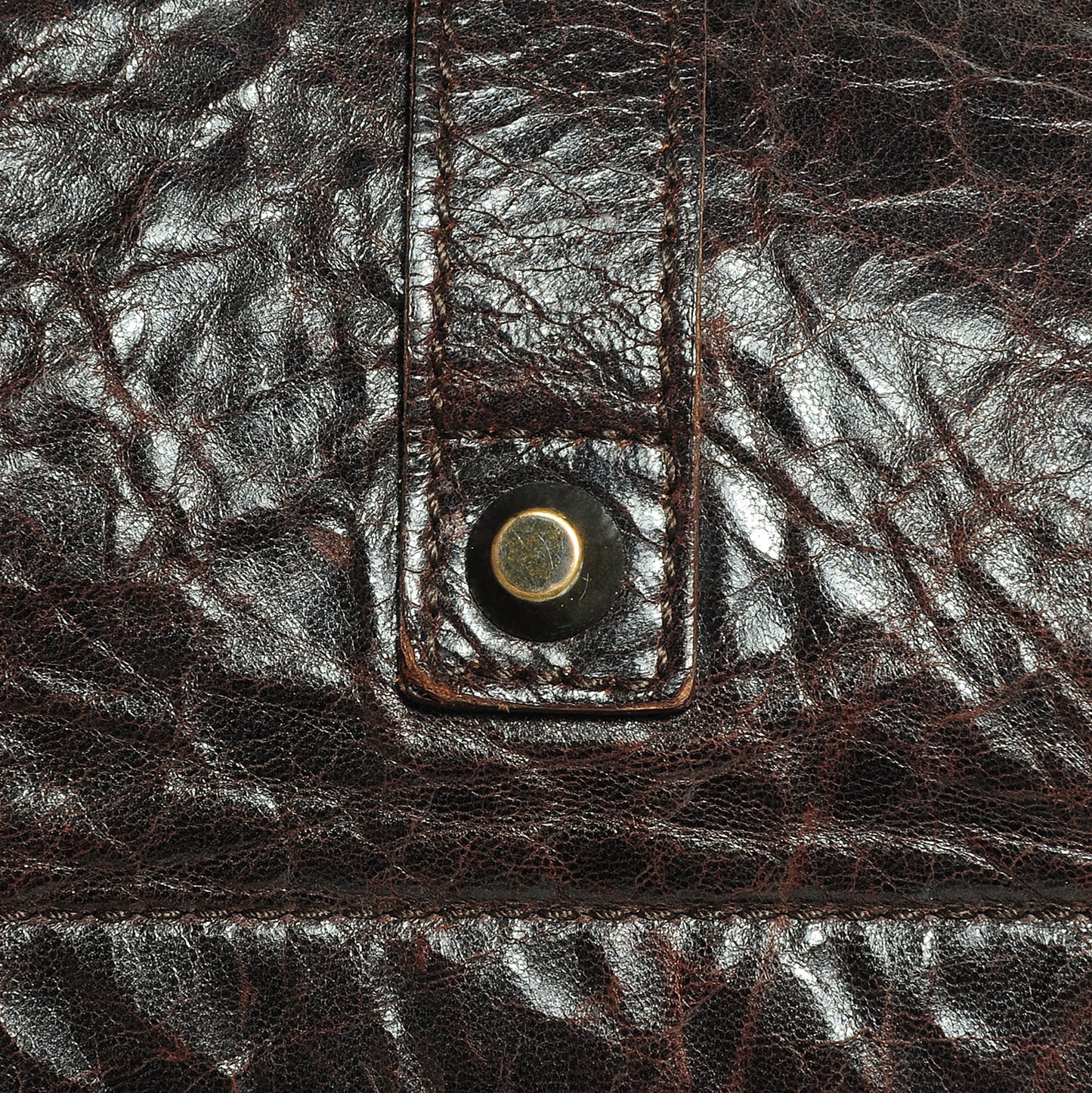 Chevre Shrug Hobo Chocolate