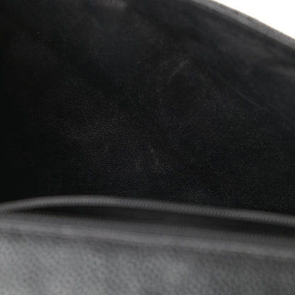 Chanel Caviar Quilted Jumbo Single Flap Black 13 of 17