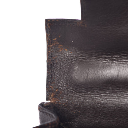 Hermes Box Kelly Retourne 28 Chocolate 23 of 45