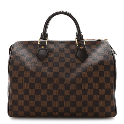 Louis Vuitton Damier Ebene Speedy 30 1 of 13