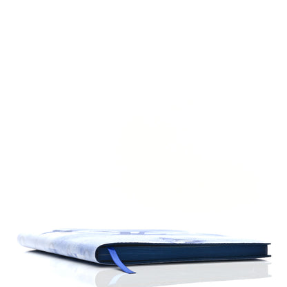 Louis Vuitton Monogram Watercolor Clemence Notebook Blue 4 of 8