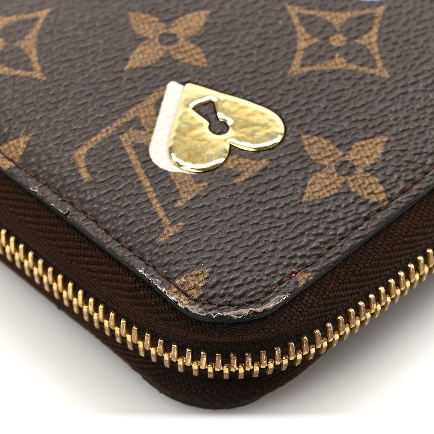 Monogram LV Love Lock Zippy Wallet