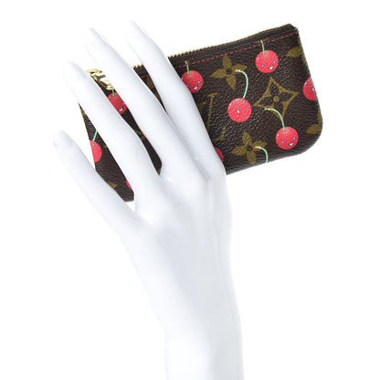 Louis Vuitton Monogram Cerises Key Pouch 2 of 7