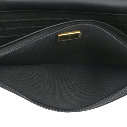 Chanel Caviar Quilted Boy Clutch With Chain Black 6 of 14