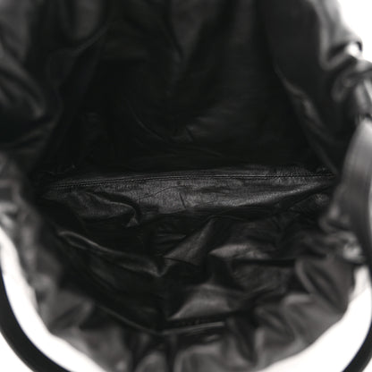The Row Nappa Angy Hobo Bag Black 5 of 11