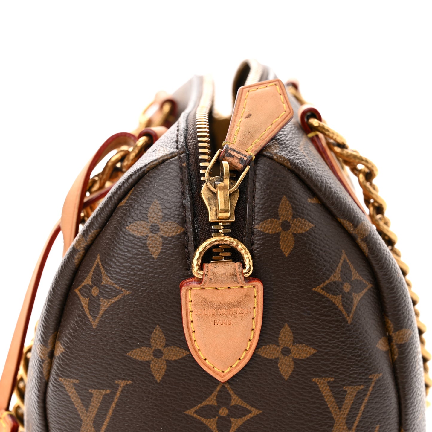 Monogram Chain Speedy 20