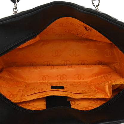 Chanel Calfskin Quilted Large Cambon Bag Black 5 of 10