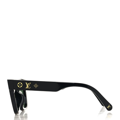 Louis Vuitton Acetate Blanca Sunglasses Z1465E Black 3 of 7