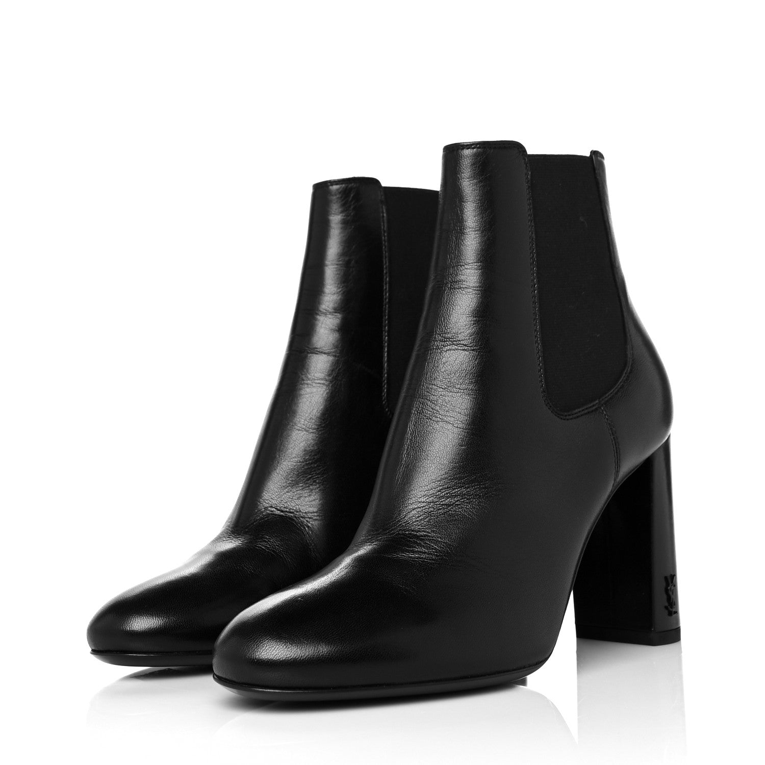 Saint Laurent Nappa Babies Chelsea 90 Ankle Boot 35.5 Black 3 of 7