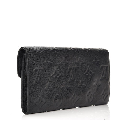 Louis Vuitton Empreinte Curieuse Wallet Black 3 of 6