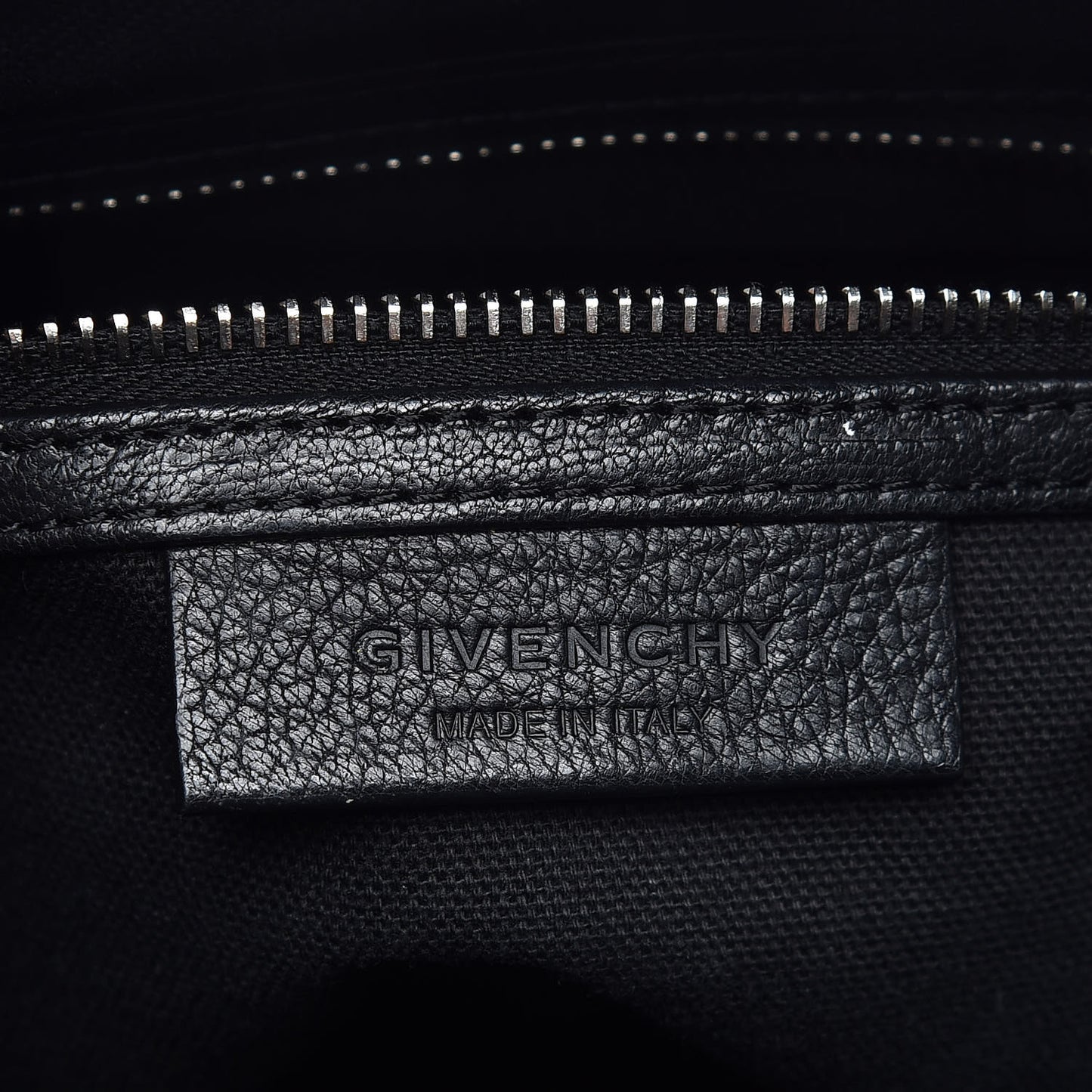 Sugar Goatskin Small Antigona Black