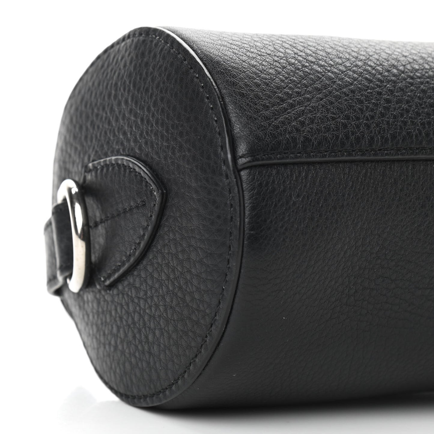 Calfskin The Barrel Bag Black