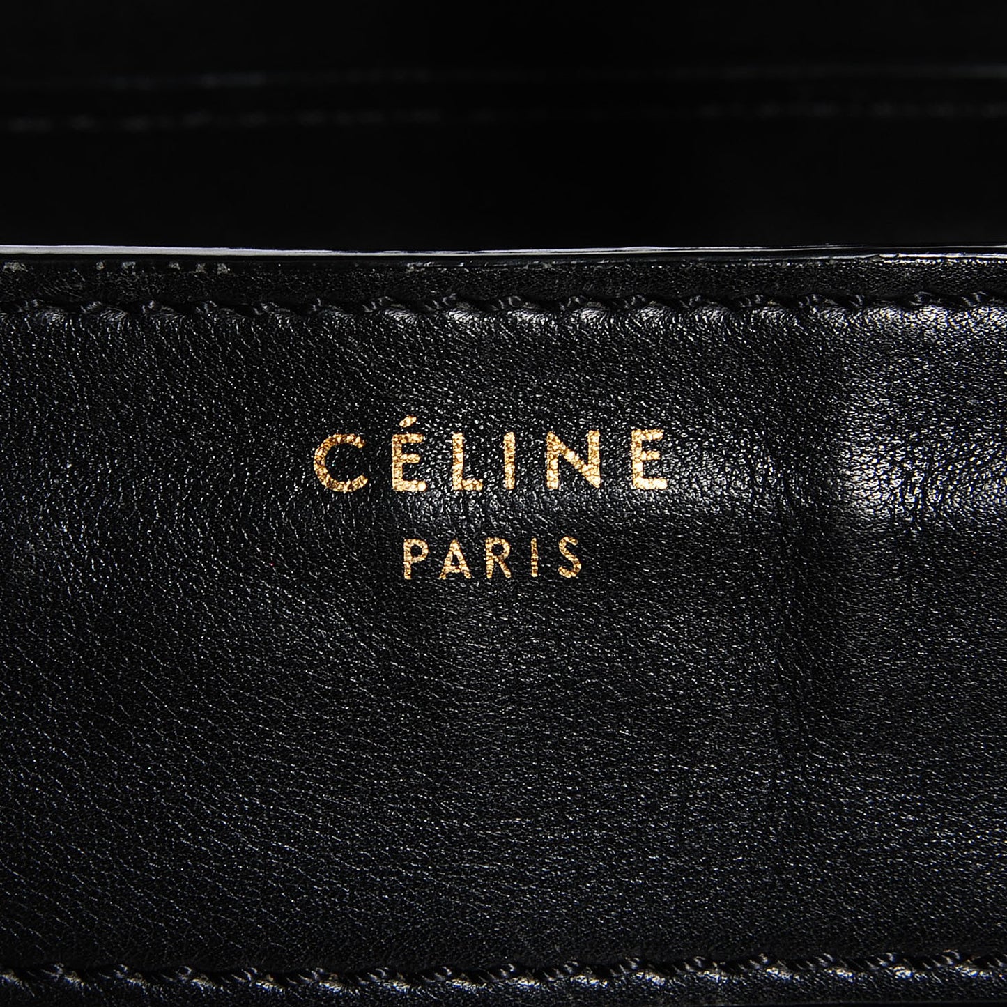 Smooth Calfskin Mini Luggage Black