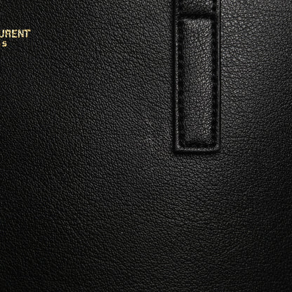 Saint Laurent Calfskin Large Shopping Tote Black 11 of 12