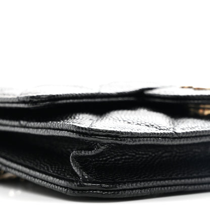 Chanel Caviar Quilted Mini Chain Bag Black 10 of 11