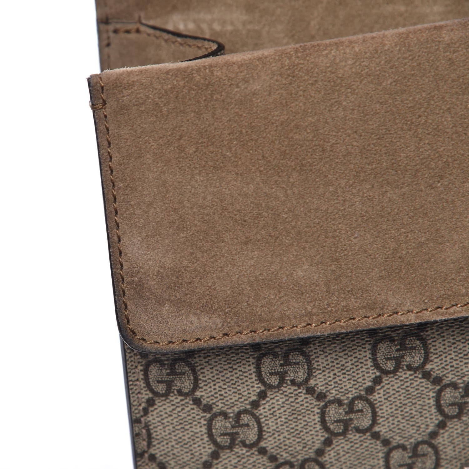 Gucci GG Supreme Monogram Mini Dionysus Shoulder Bag Taupe 11 of 12