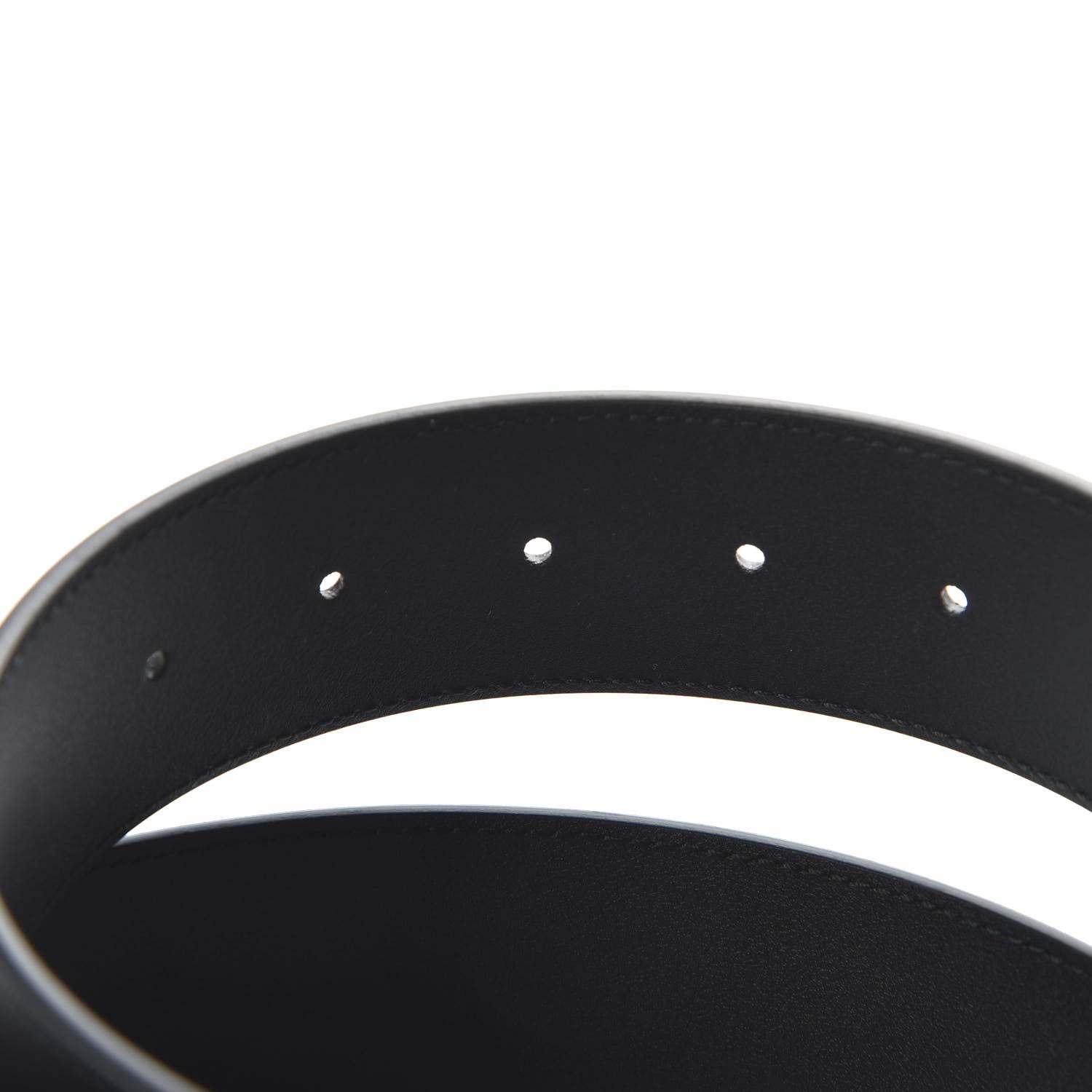 Gucci Calfskin Double G 40mm Belt 80 32 Black 4 of 6
