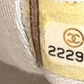 Chanel Metallic Grained Calfskin Quilted Small Casual Rock Flap Silver 12 of 12