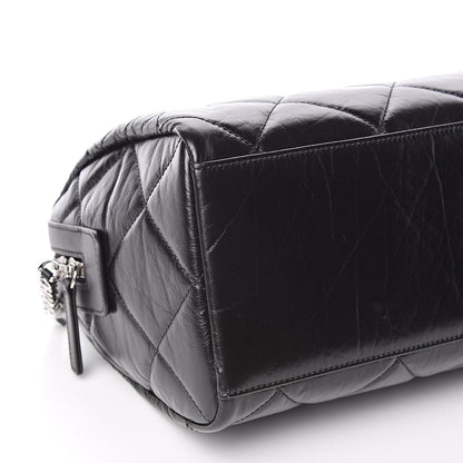 Chanel Calfskin Quilted Small CC Bowling Bag Black 9 of 12