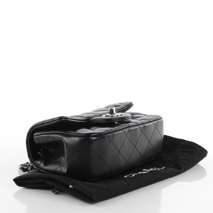 Chanel Lambskin Quilted Extra Mini Flap Black 4 of 9