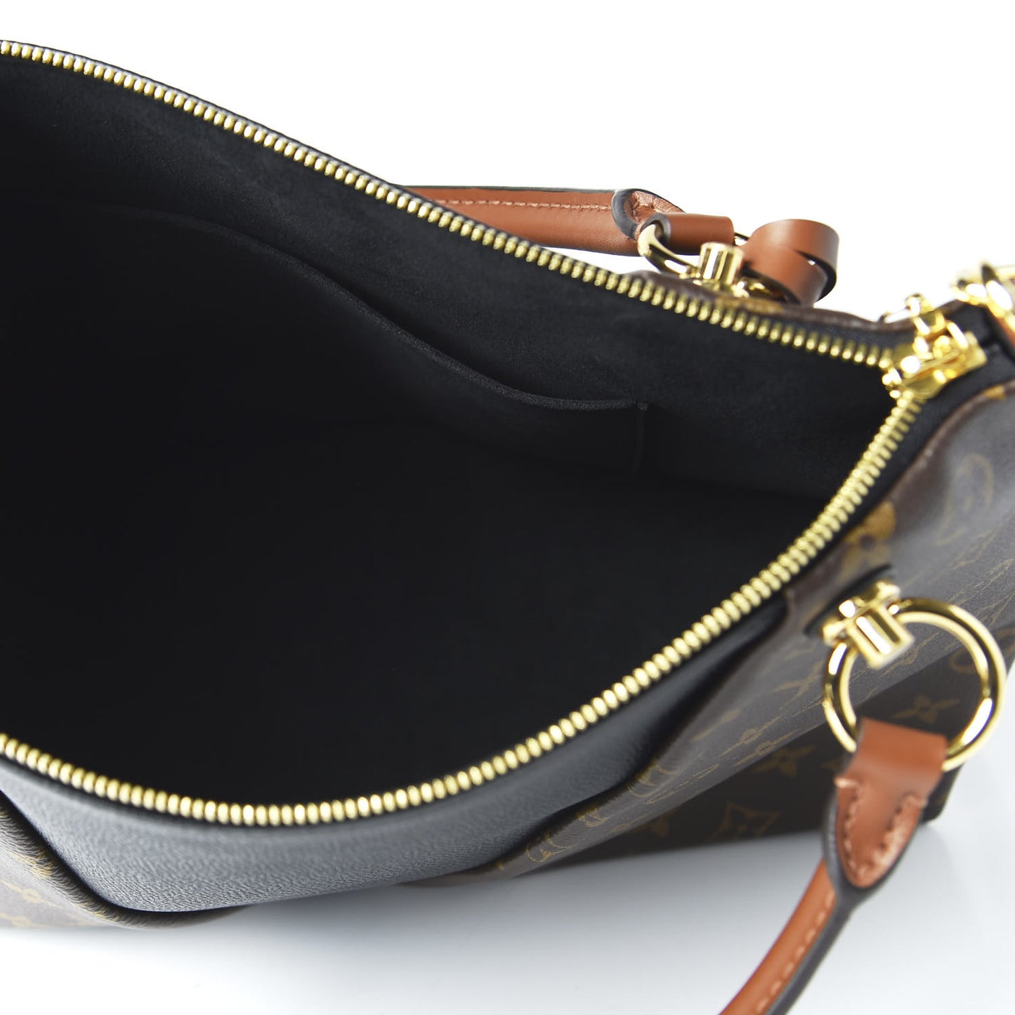 Monogram V Tote MM Black