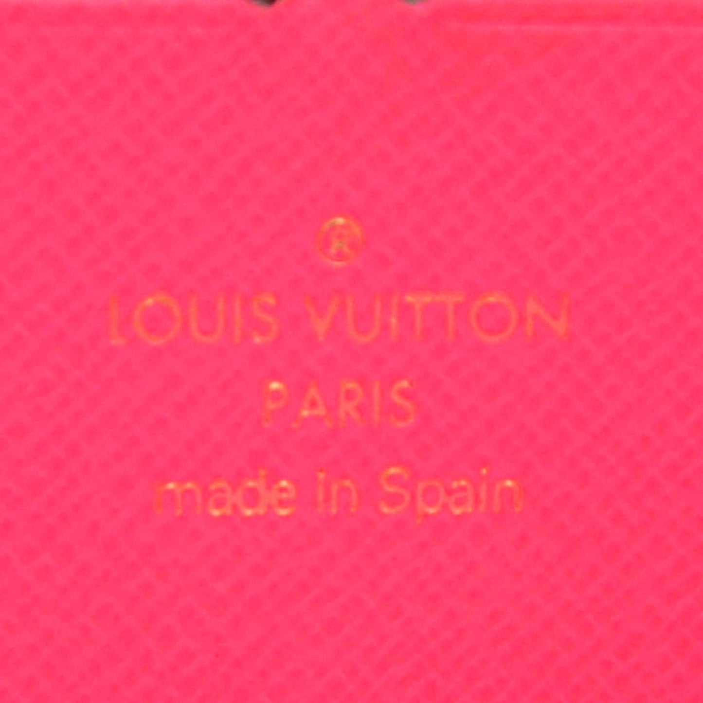Monogram Graffiti Zippy Wallet Fuchsia