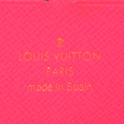 Louis Vuitton Monogram Graffiti Zippy Wallet Fuchsia 5 of 6