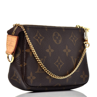 Louis Vuitton Monogram Mini Pochette Accessories 3 of 8