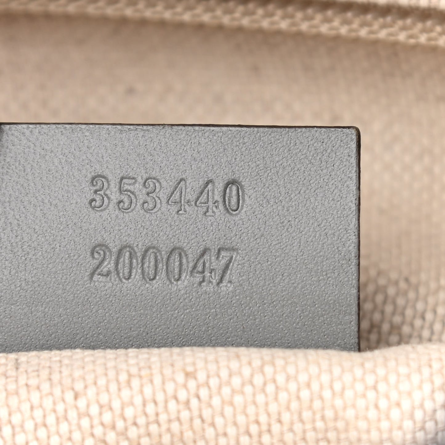 GG Supreme Monogram Small Zippered Tote Ecru Grigio