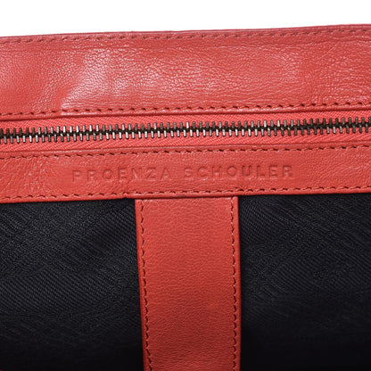 Proenza Schouler Lambskin Medium PS1 Satchel Deep Coral 7 of 15