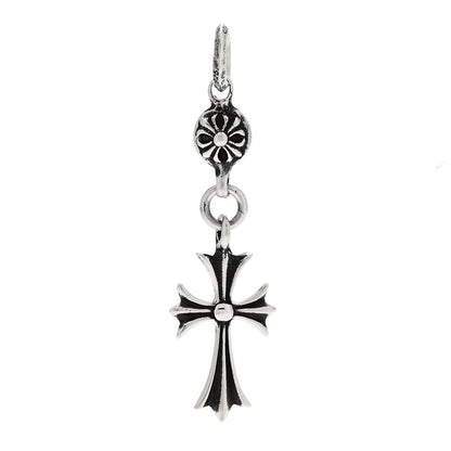 Chrome Hearts Sterling Silver Tiny Cross Long Pendant 3 of 4