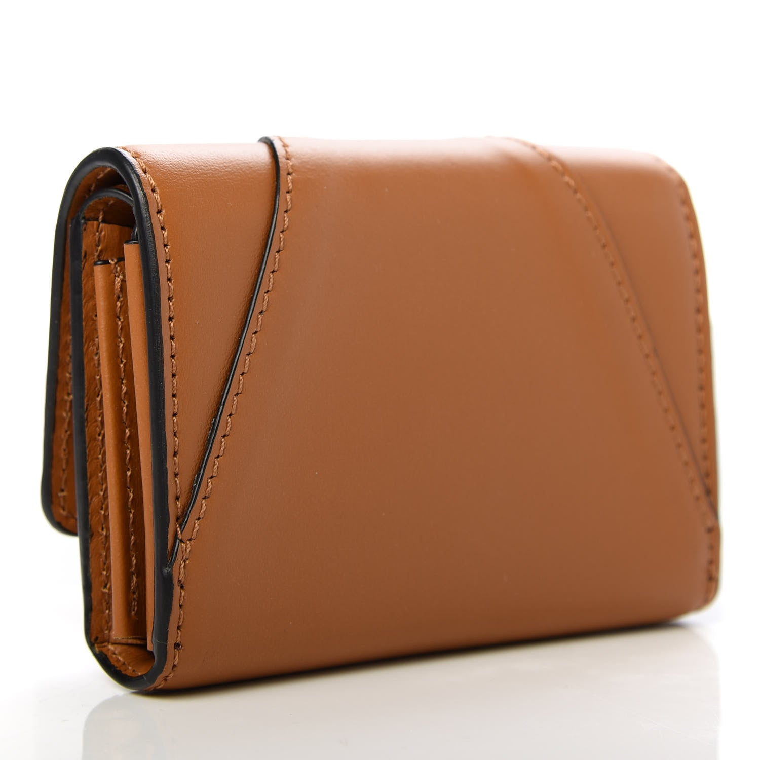 Versace Nappa Barocco Virtus Coin Purse Brown 3 of 7