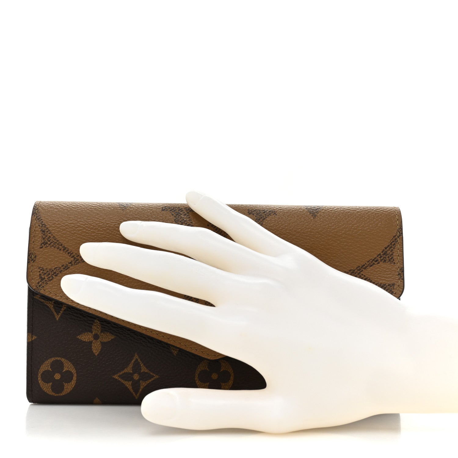 Louis Vuitton Reverse Monogram Giant Sarah Wallet 2 of 12