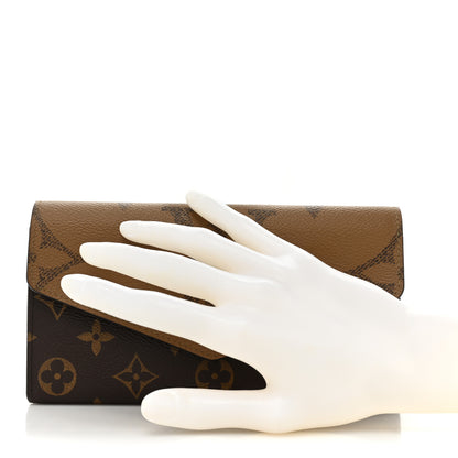 Louis Vuitton Reverse Monogram Giant Sarah Wallet 2 of 12