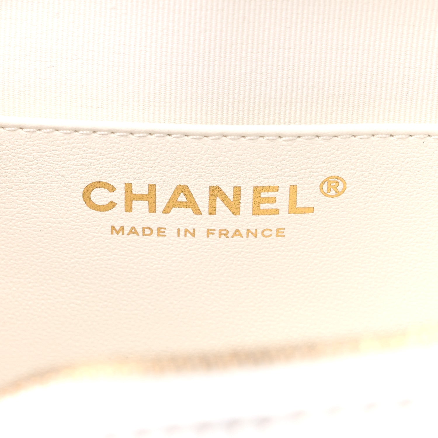Chanel Lambskin Quilted CC In Love Heart Bag White 6 of 9